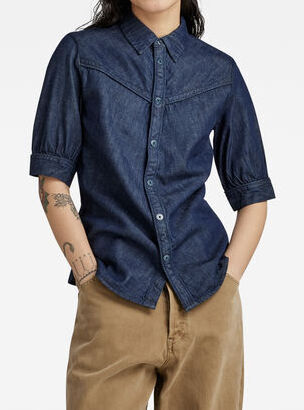Chemise Western Kick Puff Slim G-star seconde main photo 2