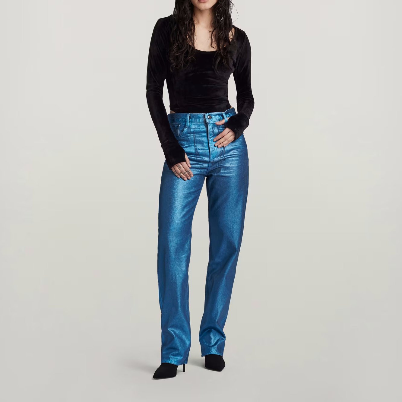 Viktoria High Straight Jeans G-star tweedehands photo 3