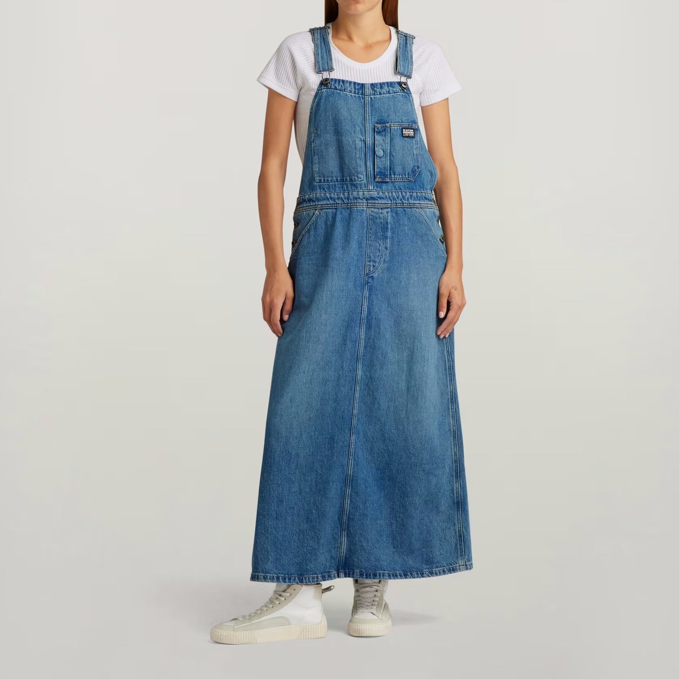 Jurk Dungaree G-star tweedehands photo 3