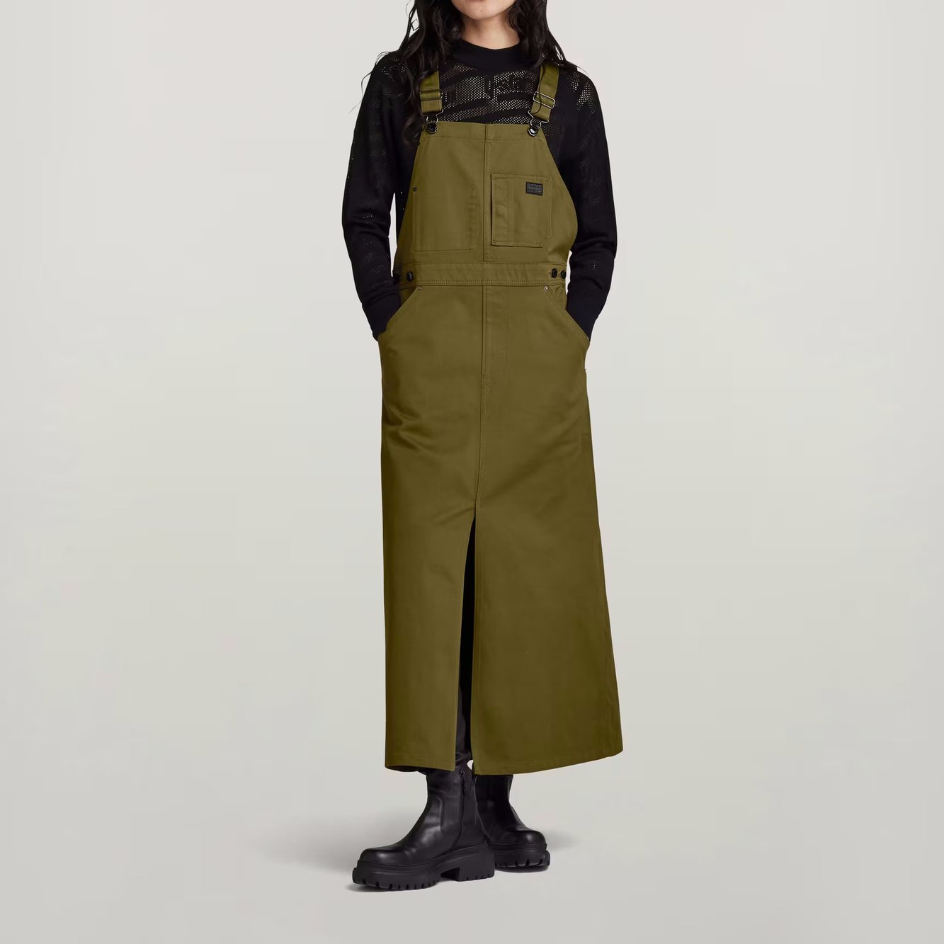 Dungaree Kleid Sleeveless G-star Second-Hand photo 3