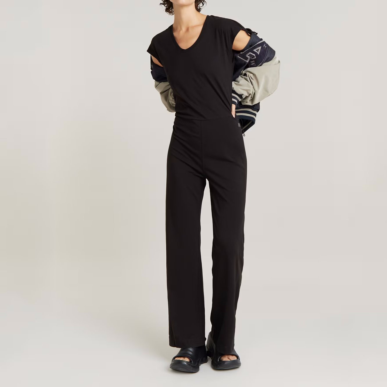 Riveted Flared Jumpsuit G-star Second-Hand photo 3