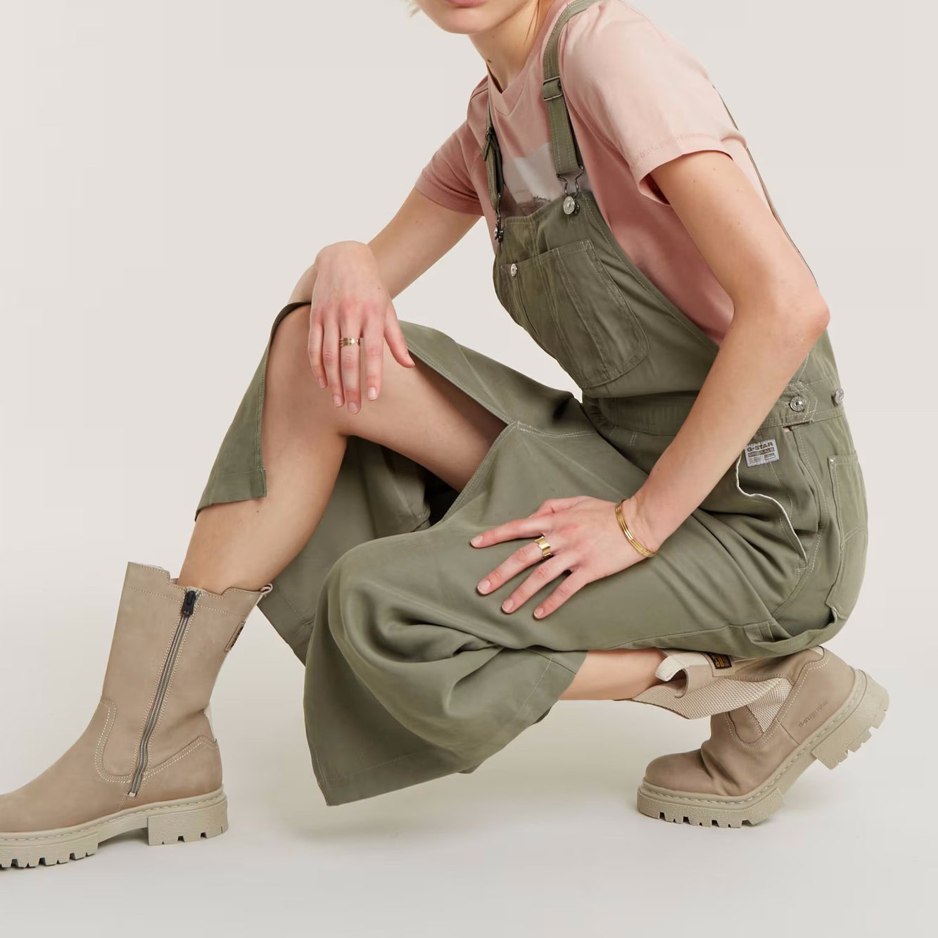 Dungaree Kleid G-star Second-Hand photo 3