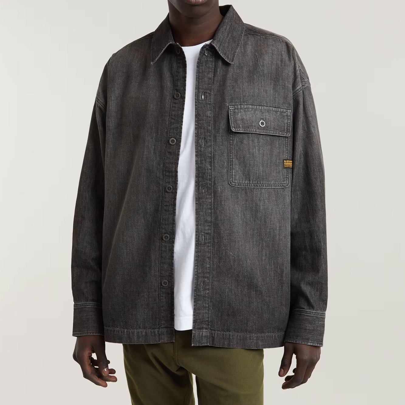 Boxy Flap Pocket Hemd G-star Second-Hand photo 2