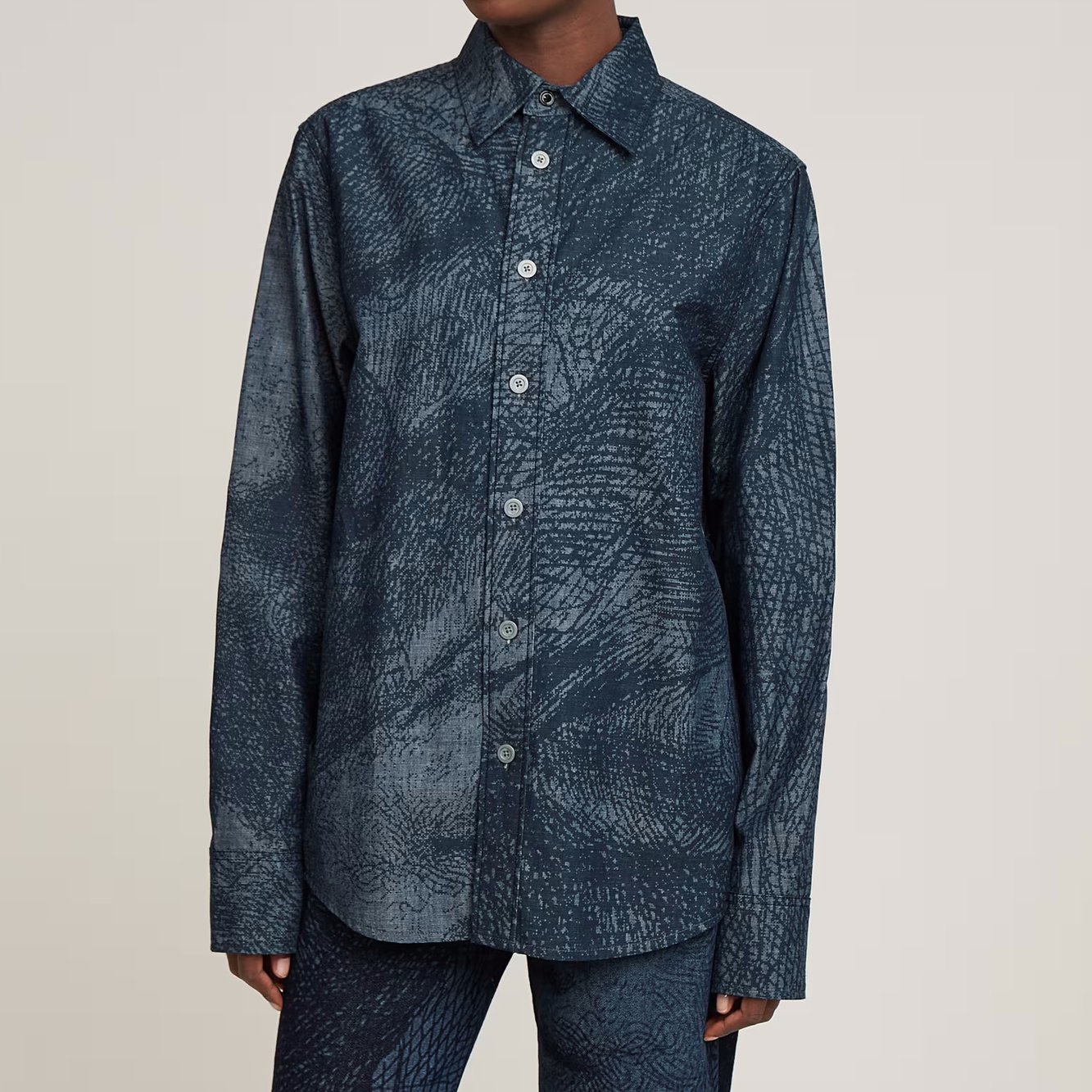 Rembrandt Unisex Denim Hemd G-star Second-Hand photo 3
