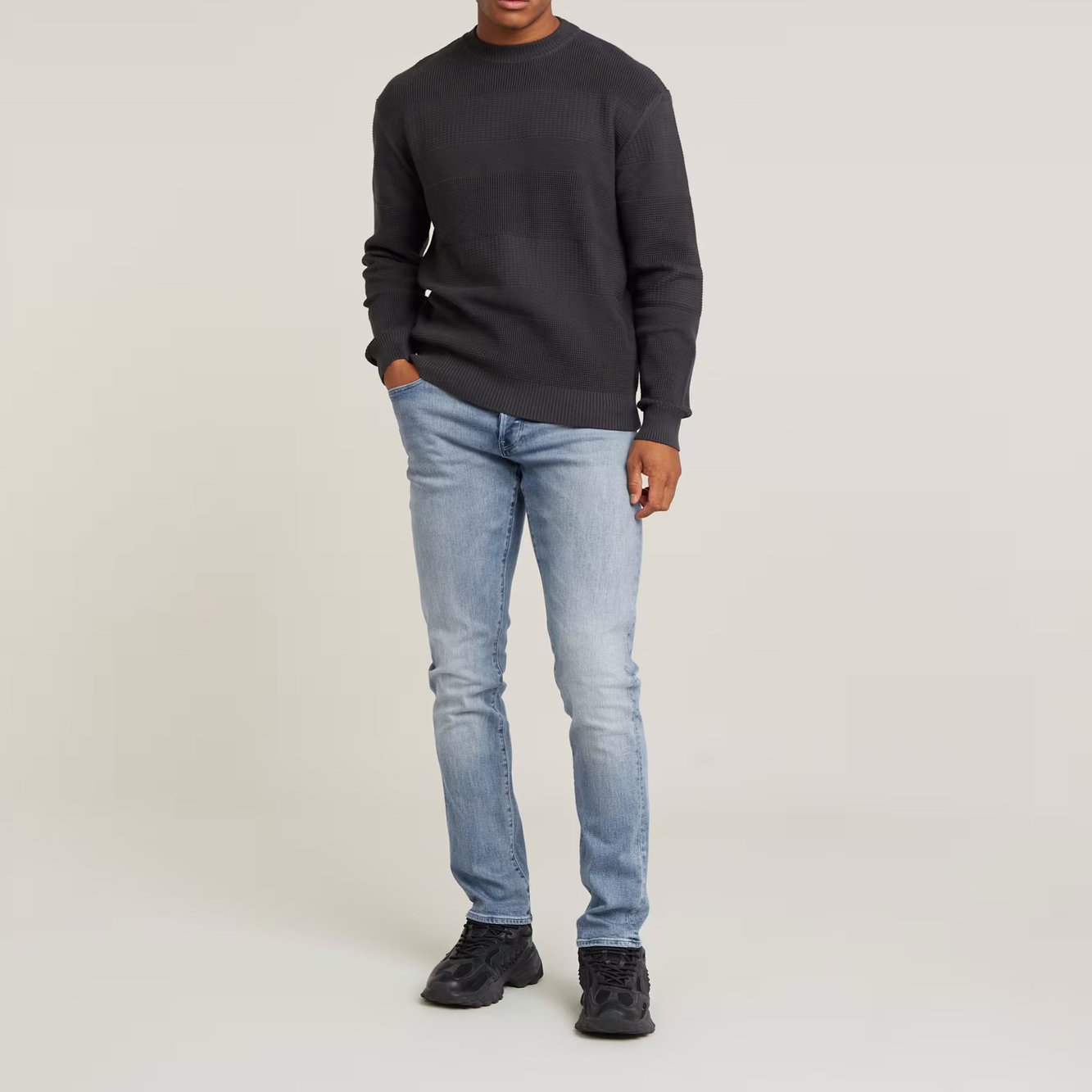 3301 Regular Tapered Jeans G-star Second-Hand photo 4