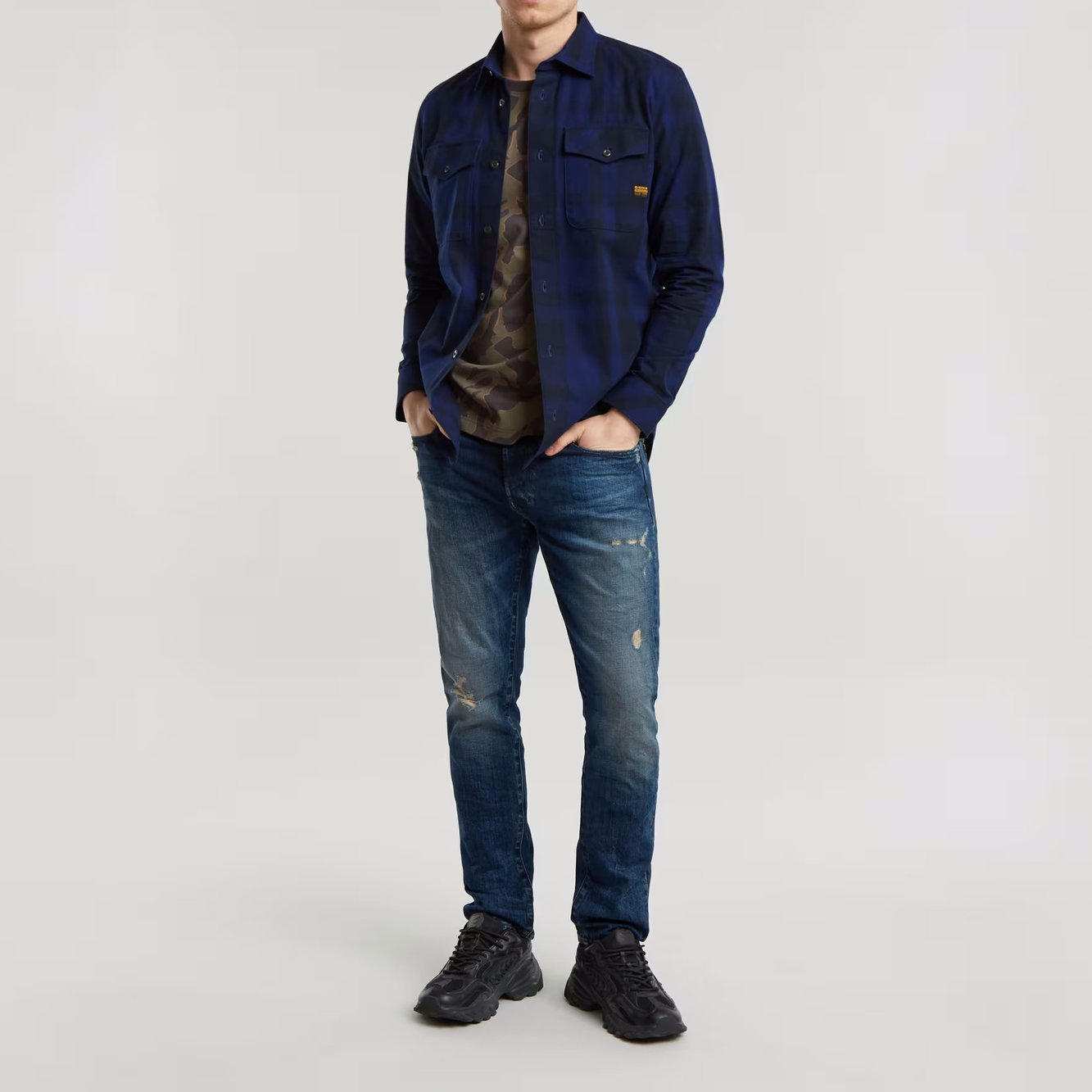 3301 Slim Jeans G-star Second-Hand photo 4
