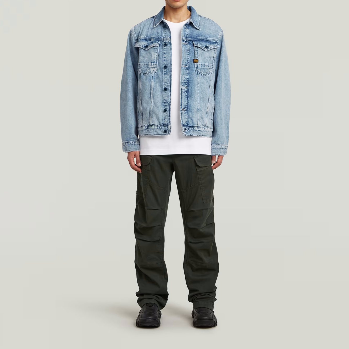 Pantalon Cargo 3D Regular Straight G-star seconde main photo 4