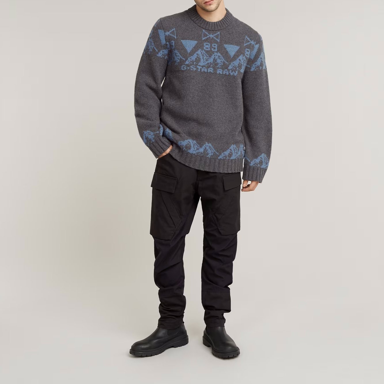 Pantalon Cargo 3D Regular Tapered 3.0 G-star seconde main photo 4