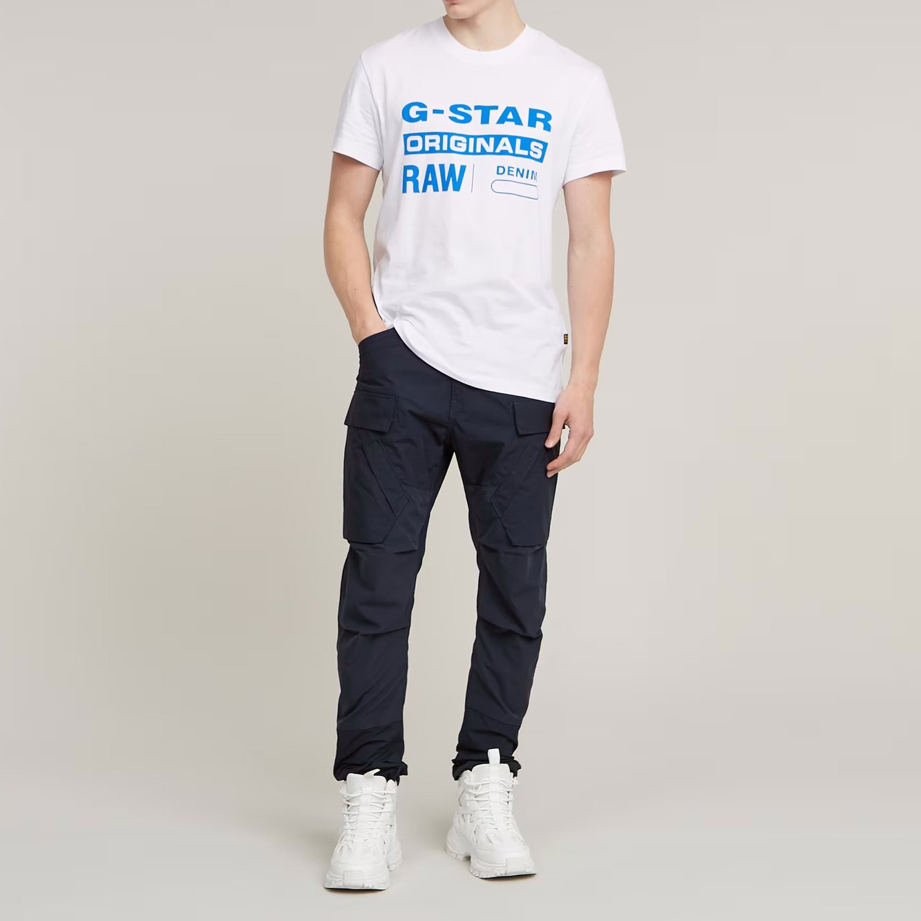 Pantalon Cargo 3D Regular Tapered 3.0 G-star seconde main photo 4