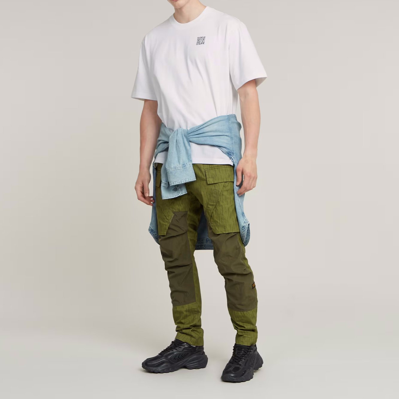 Pantalon Cargo 3D Regular Tapered 3.0 G-star seconde main photo 4