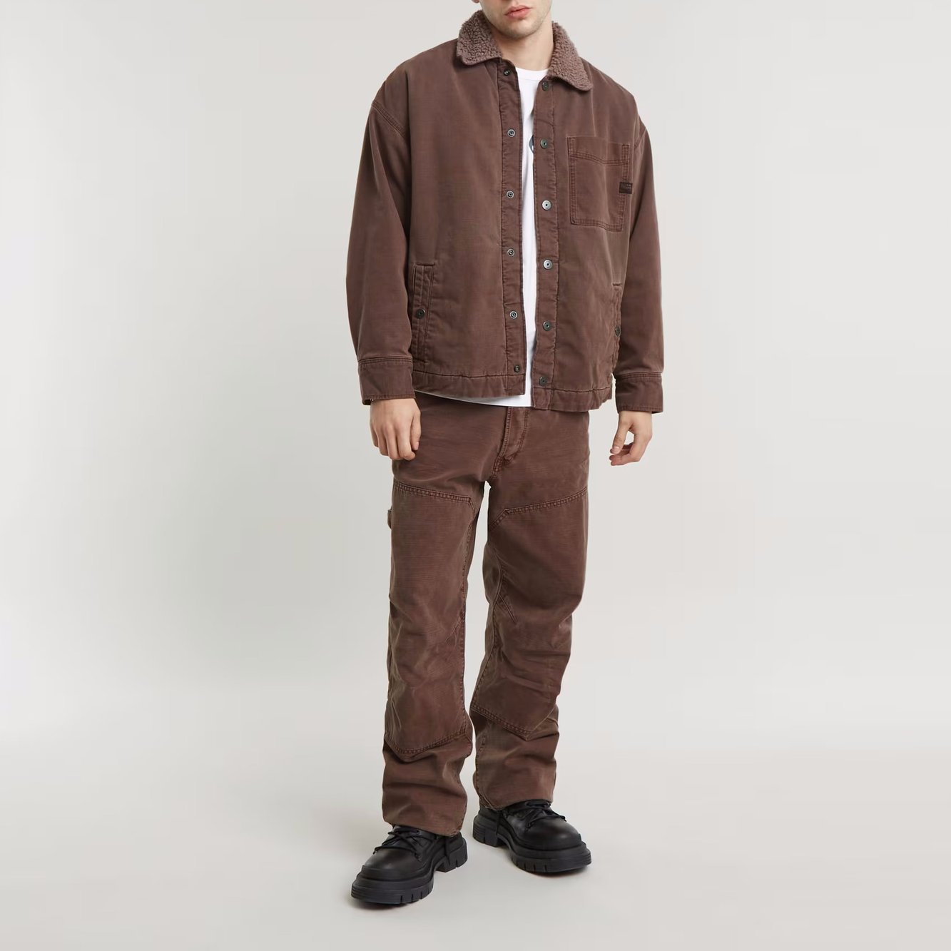 Boxy Fit Sherpa Jack G-star tweedehands photo 4