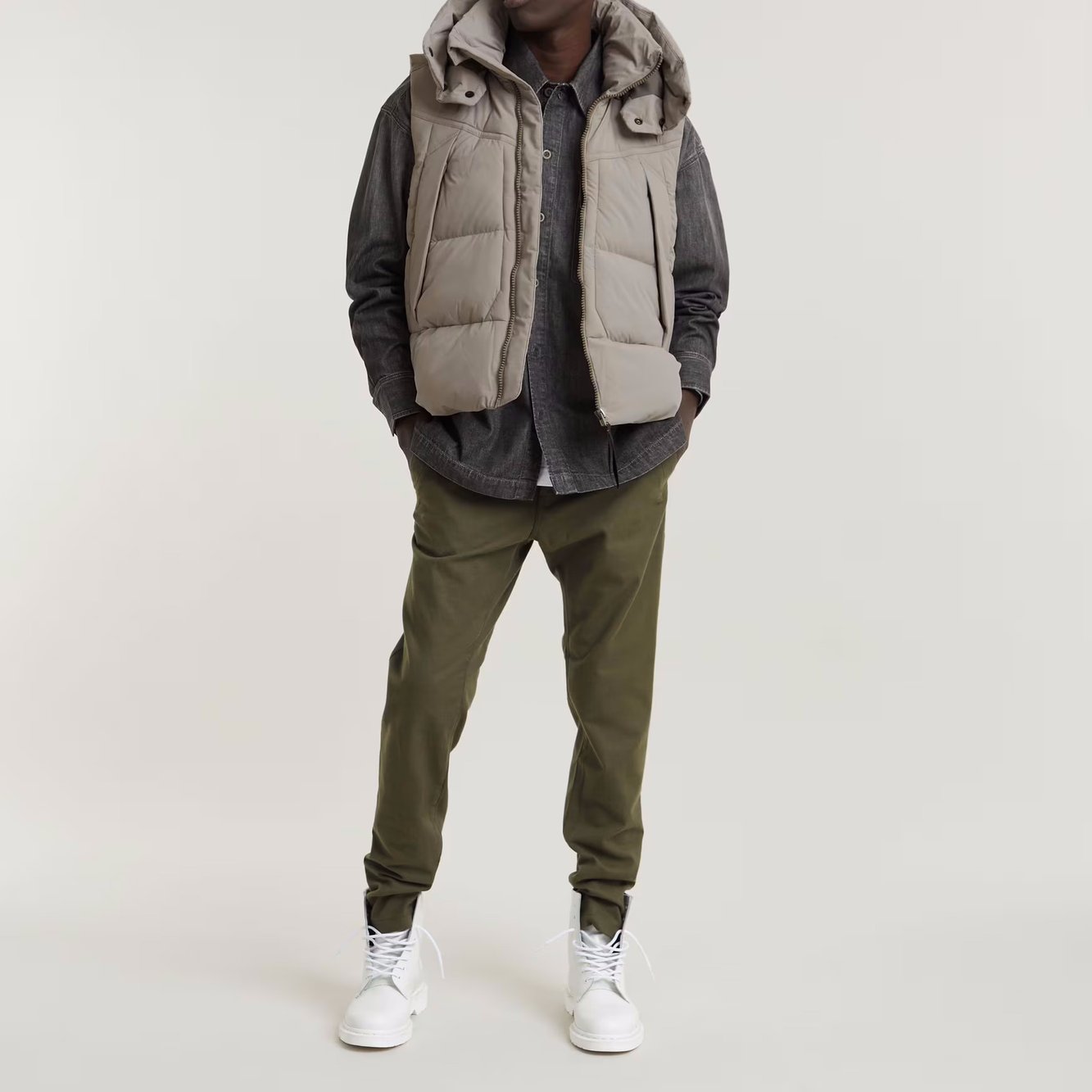 Boxy Flap Pocket Hemd G-star Second-Hand photo 4