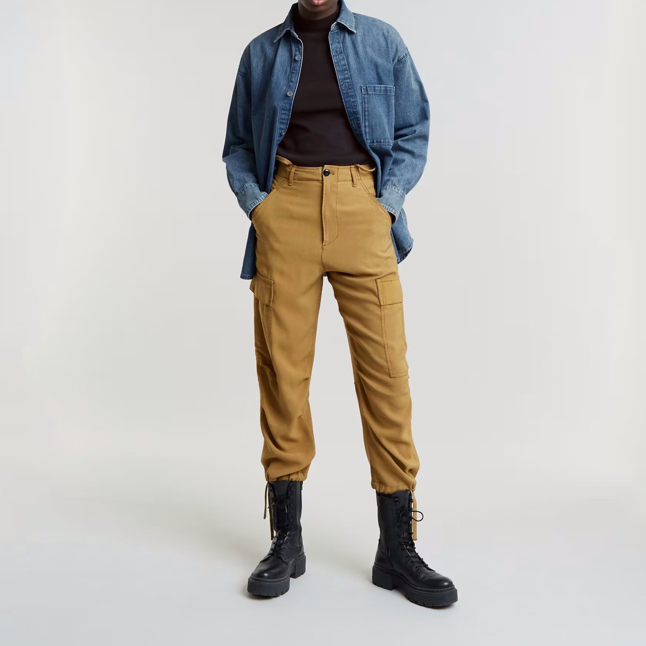 Pantalon Cargo Cropped Drawcord G-star seconde main photo 4
