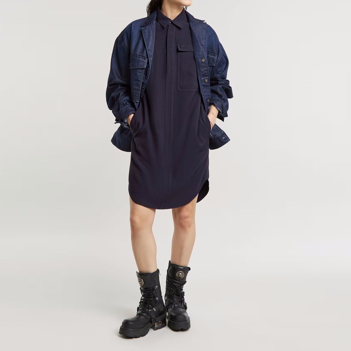 Cargo Tunic Kleid G-star Second-Hand photo 4
