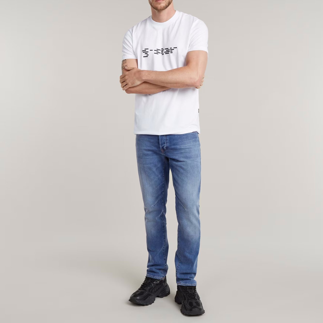 D-Staq 5-Pocket Slim Jeans G-star Second-Hand photo 4