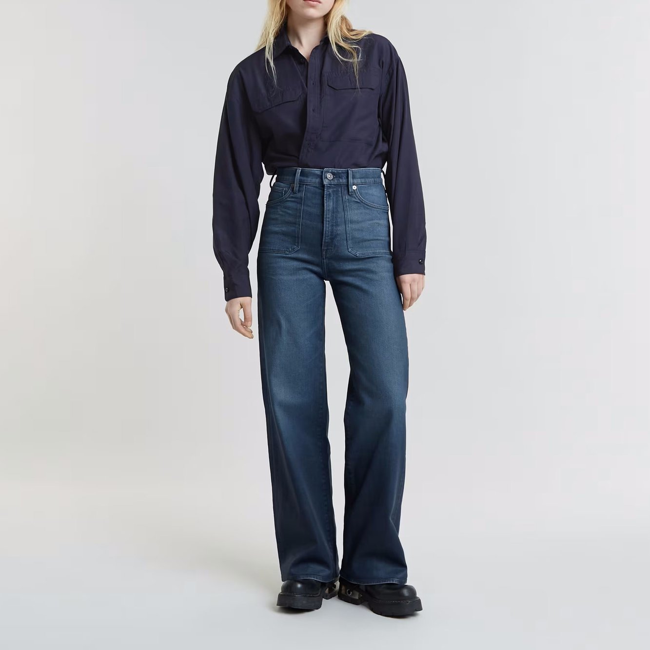 Deck 2.0 High Loose Patch Pocket Jeans G-star tweedehands photo 4