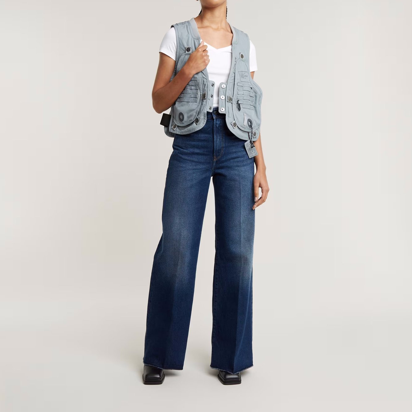 Deck Ultra High Wide Leg Jeans G-star Second-Hand photo 4