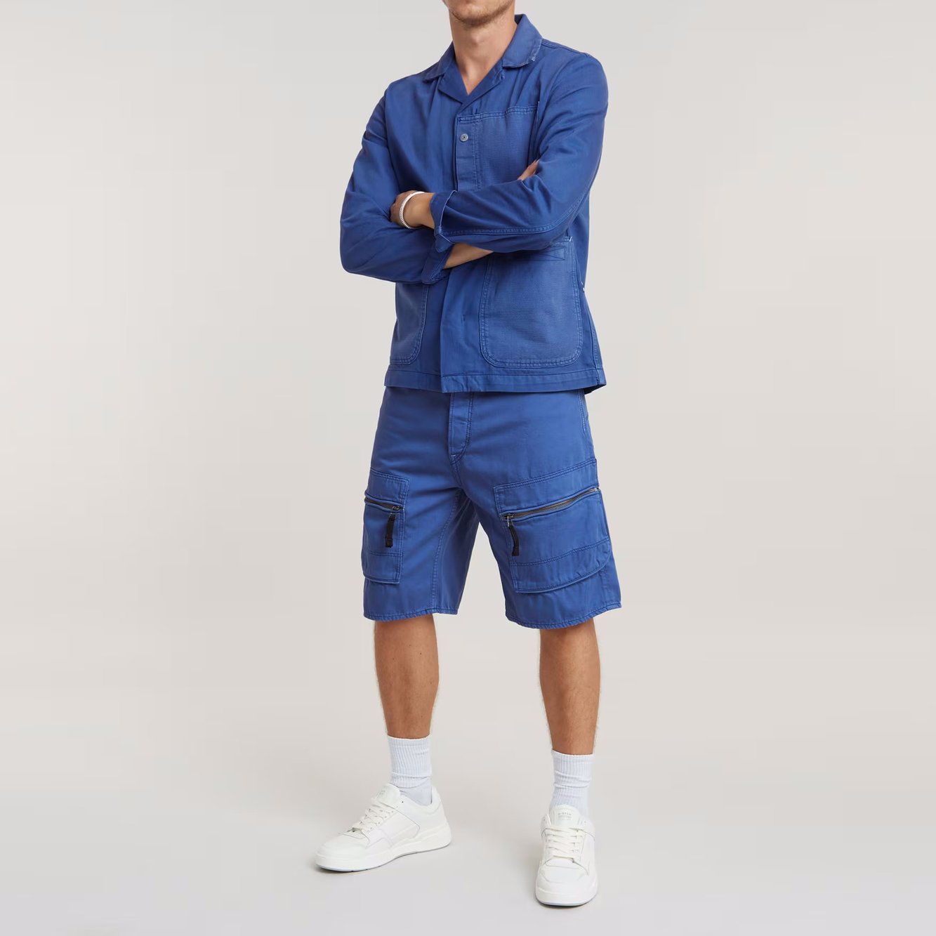 Denim Cargo Loose Shorts G-star Second-Hand photo 4