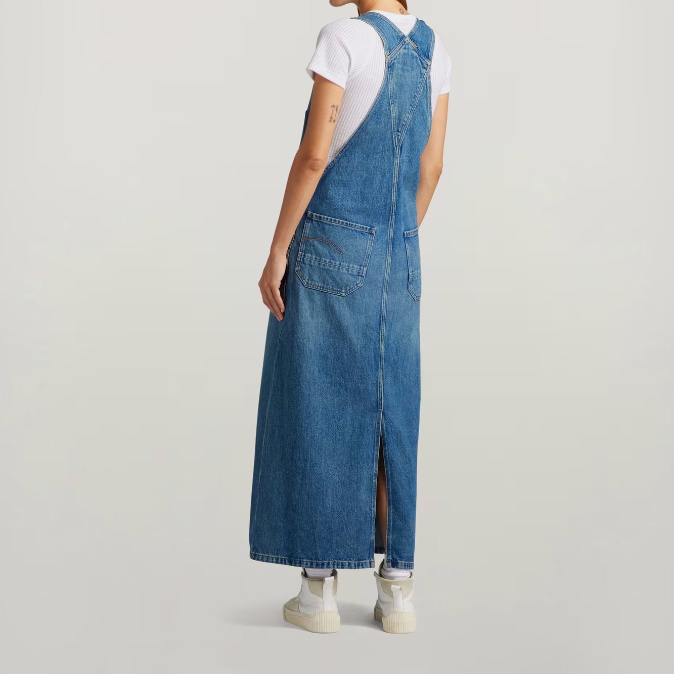 Jurk Dungaree G-star tweedehands photo 4
