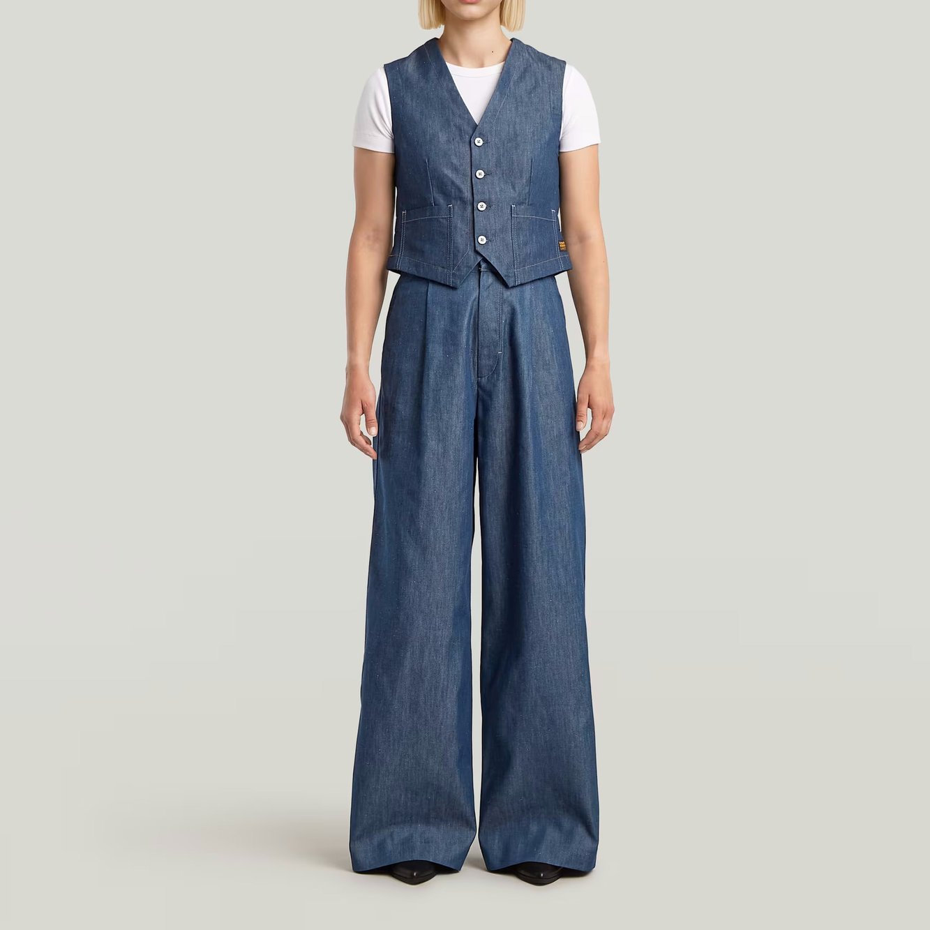 Fluid Wide Leg Broek G-star tweedehands photo 3