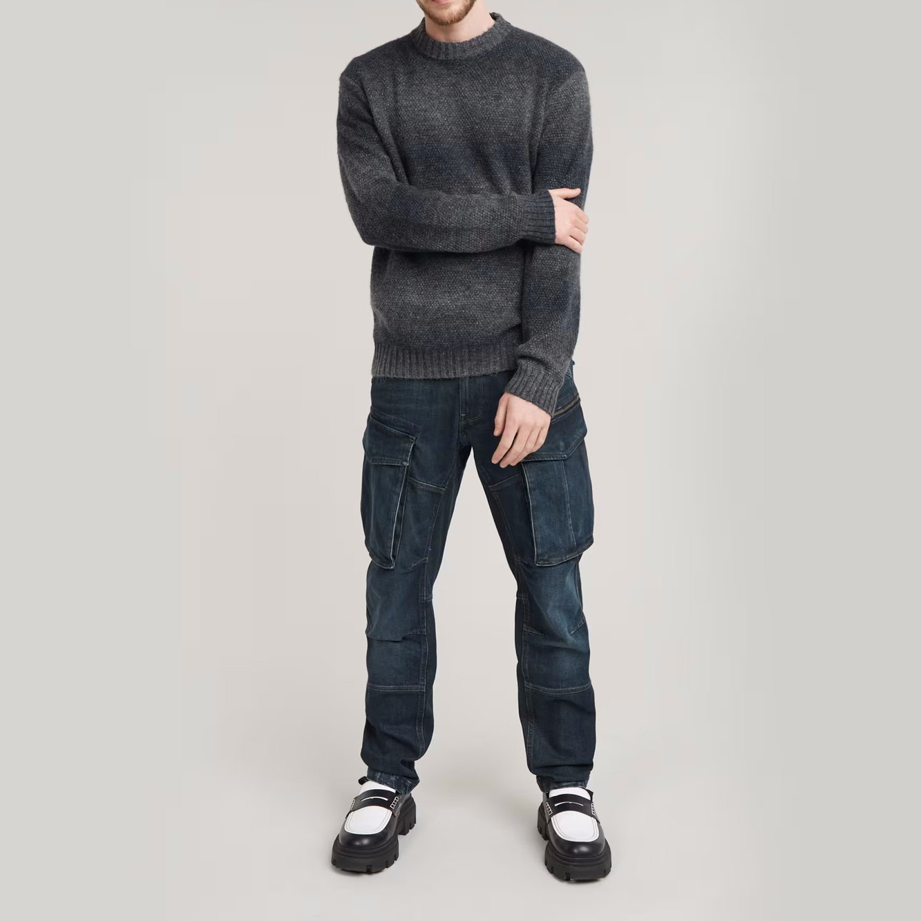 Pull En Maille Gradient G-star seconde main photo 4