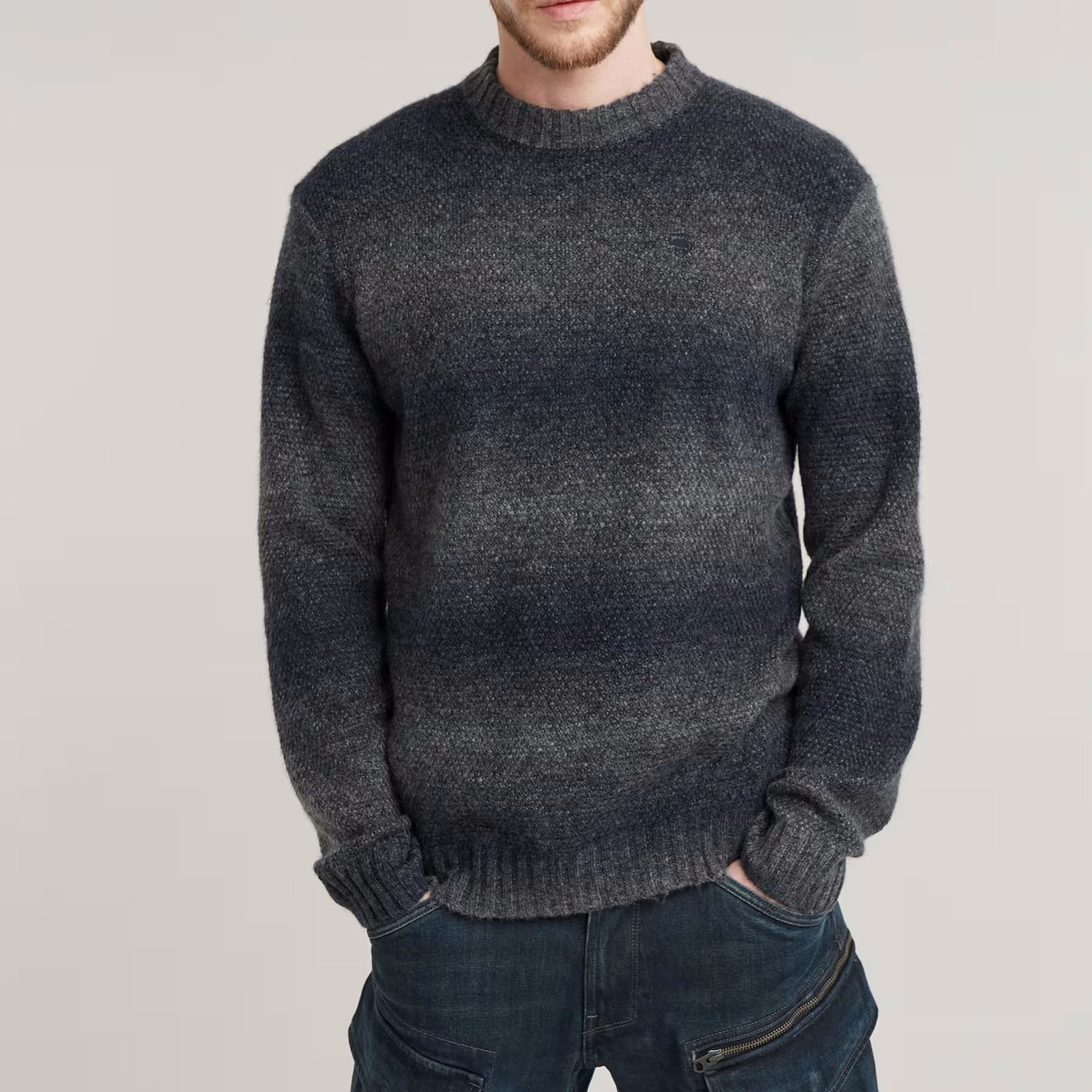 Pull En Maille Gradient G-star seconde main photo 3