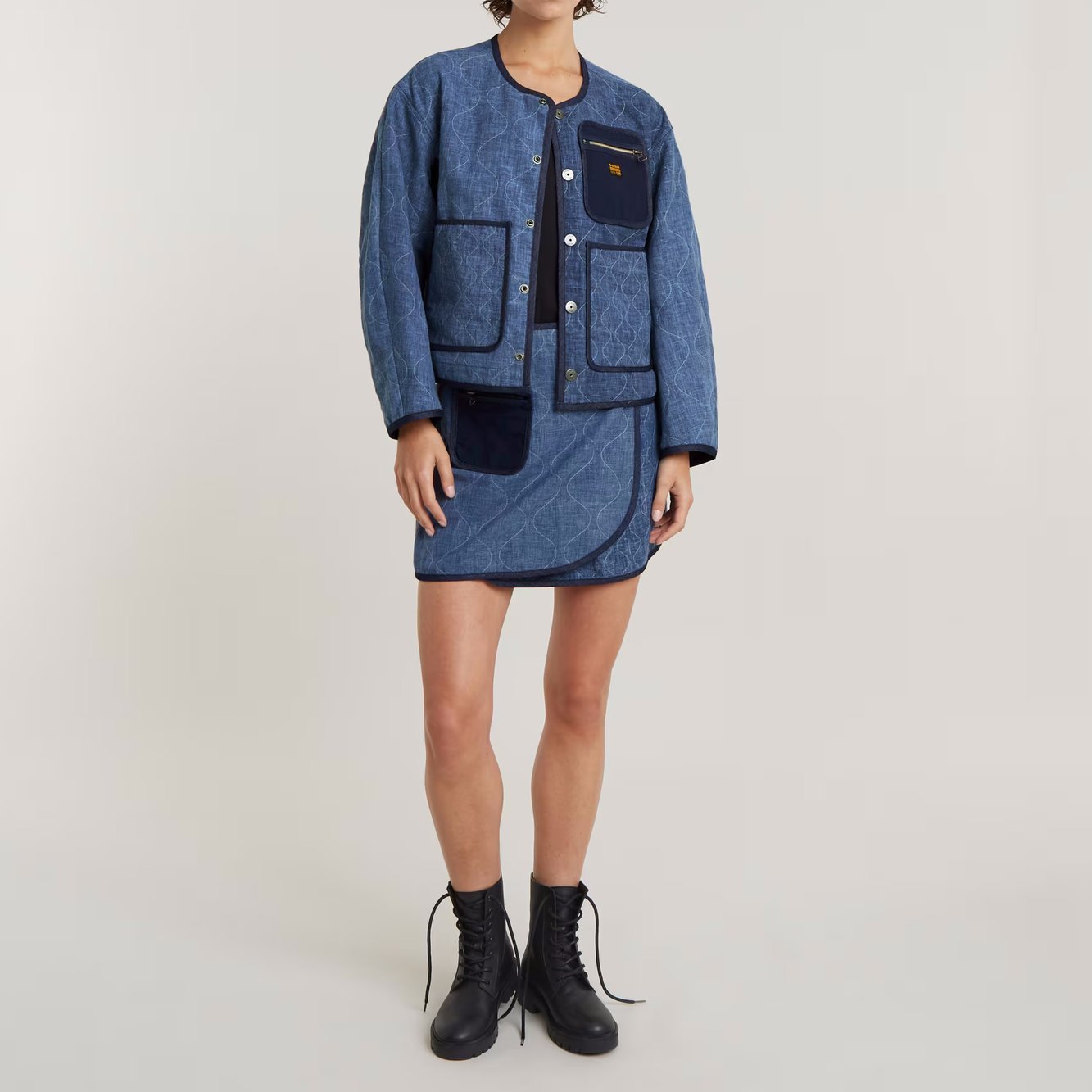 GSRR Quilted Cocoon Jacke G-star Second-Hand photo 4