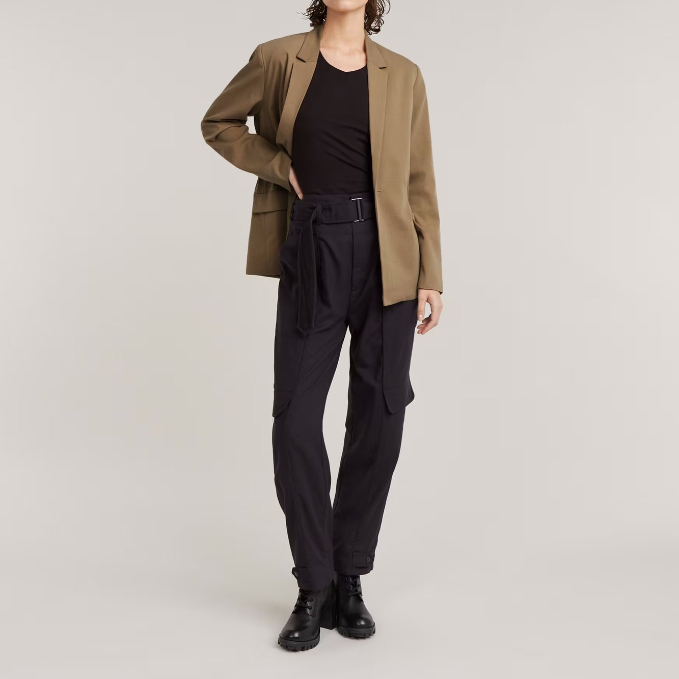 High Paperbag Broek G-star tweedehands photo 4
