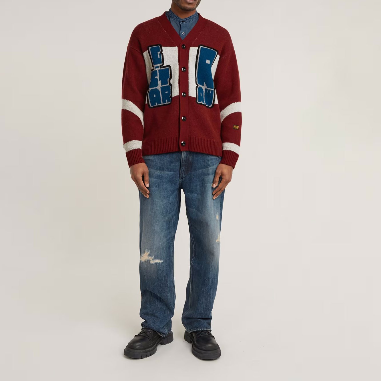 Gilet Holiday Loose Knitted G-star seconde main photo 4