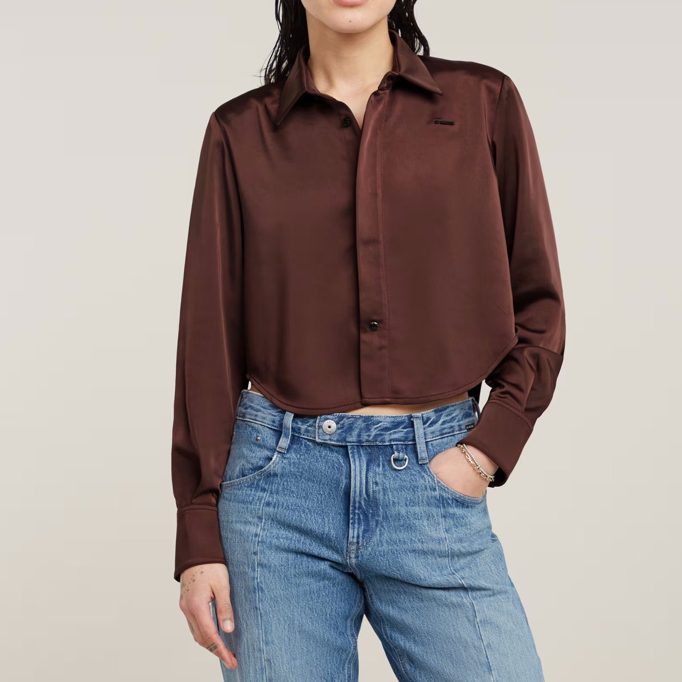 Blouse Holiday Cropped G-star tweedehands photo 3