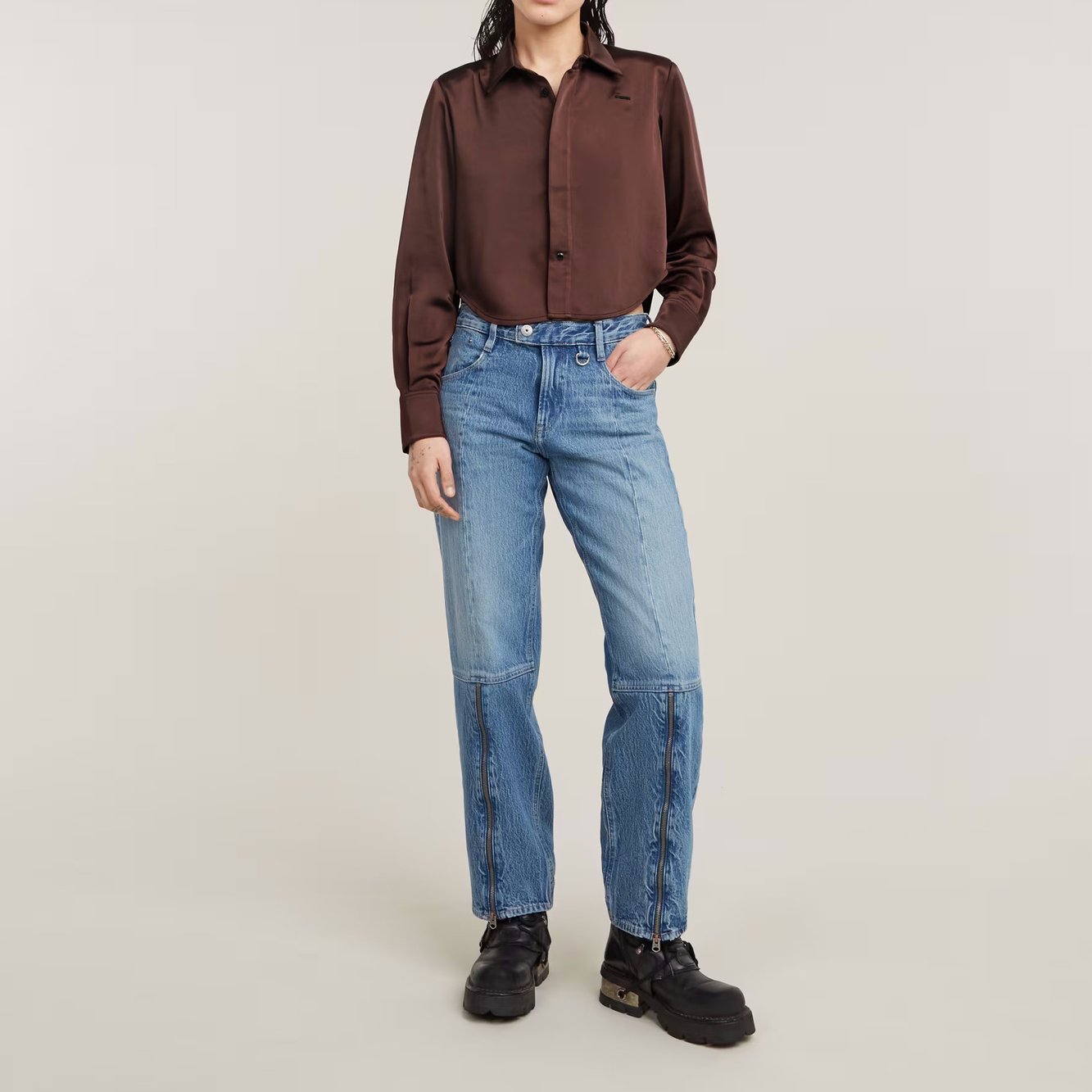 Blouse Holiday Cropped G-star tweedehands photo 4