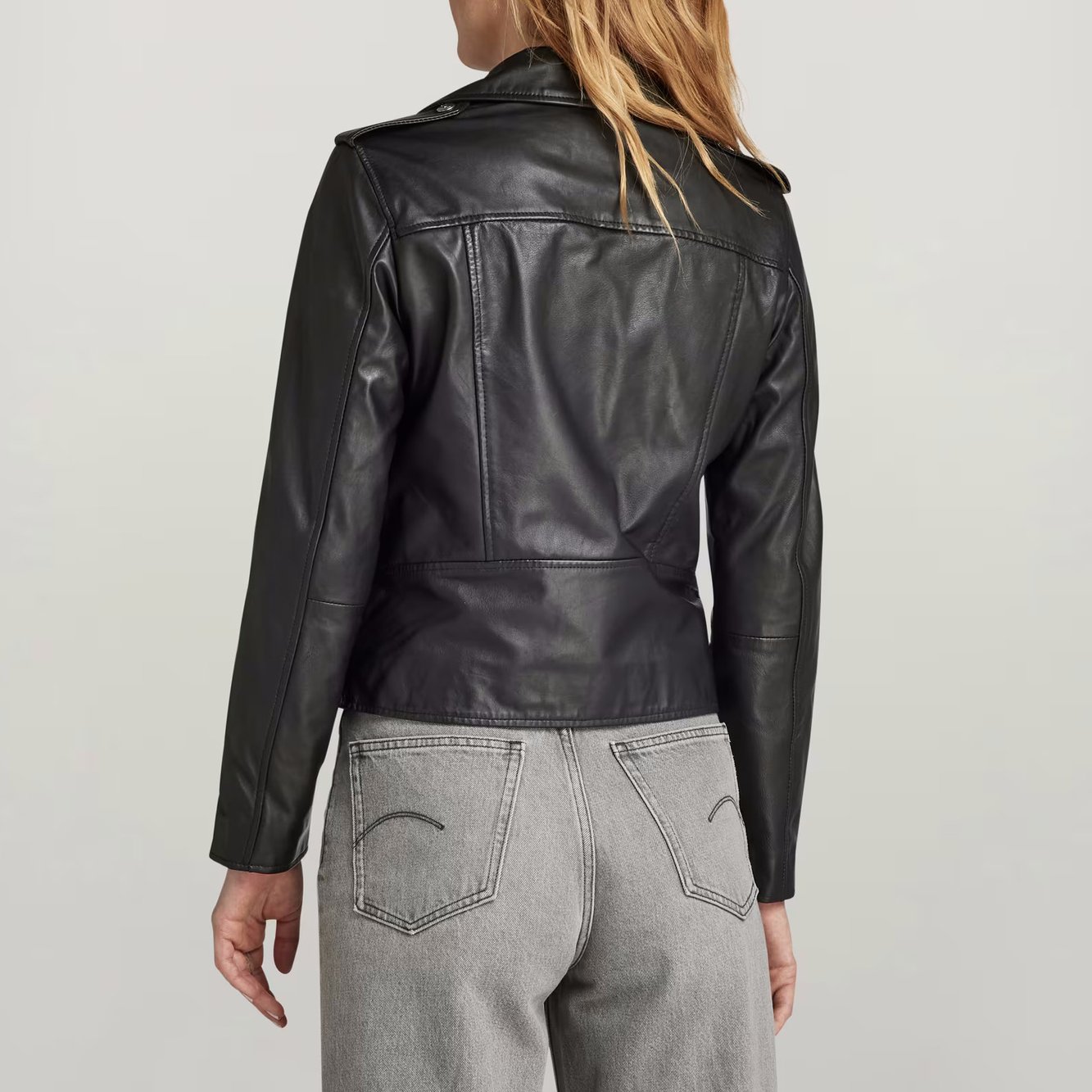 Leather Biker Jacke G-star Second-Hand photo 4