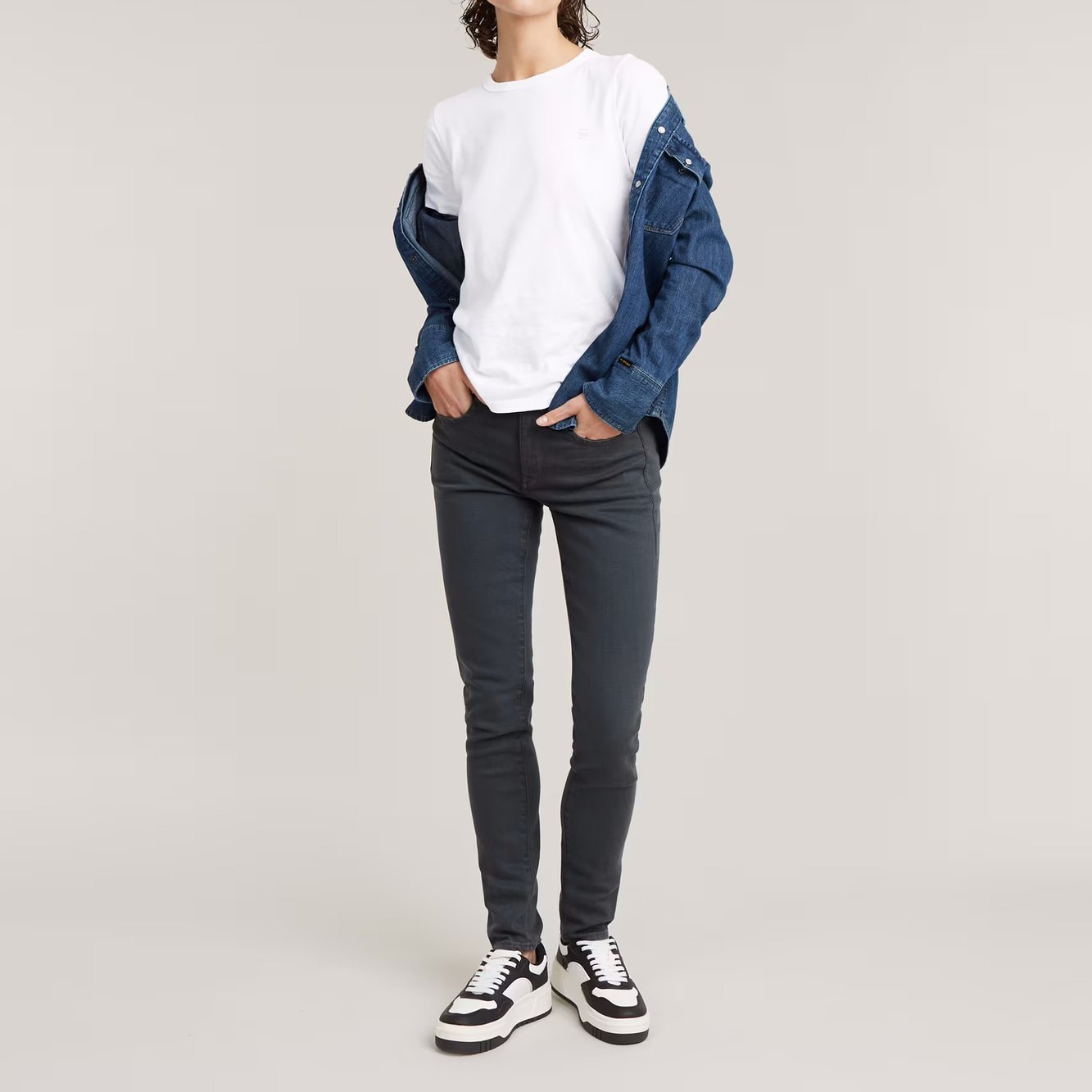 Lhana High Super Skinny Jeans G-star Second-Hand photo 4