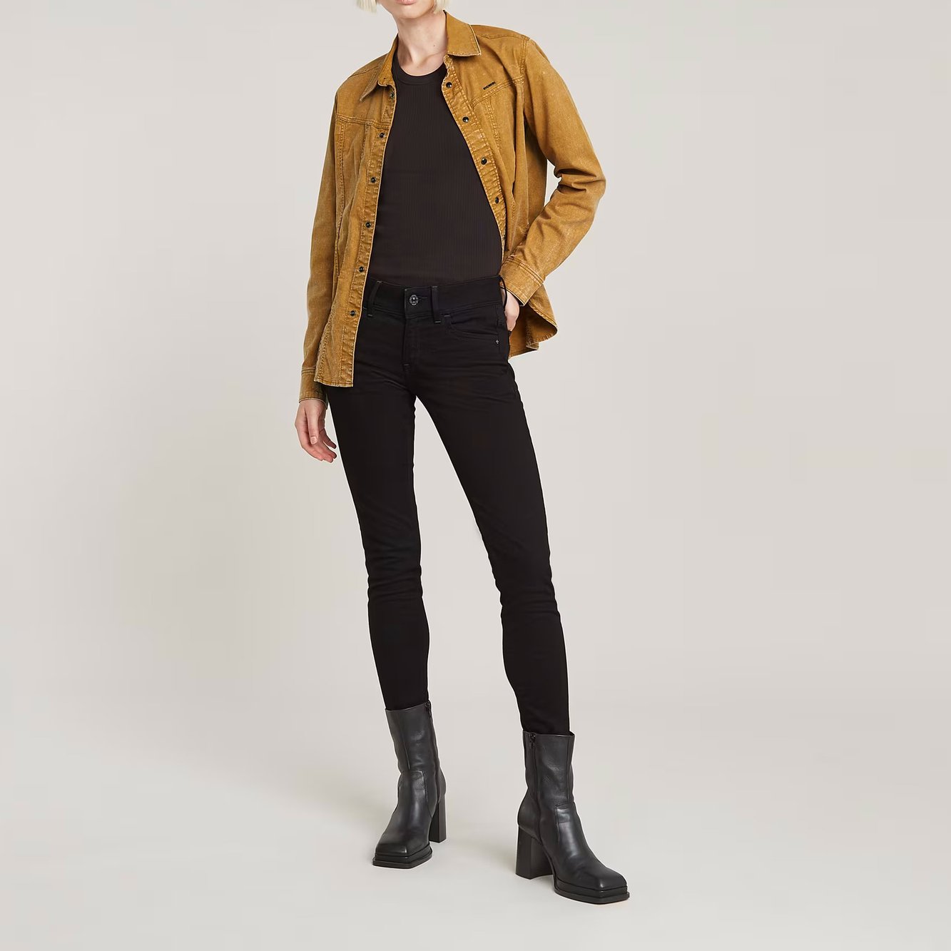 Lynn Mid Skinny Jeans G-star Second-Hand photo 4
