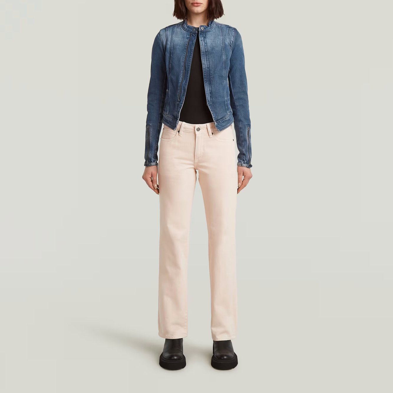 Lynn Zip Grip Slim Jacke G-star Second-Hand photo 4