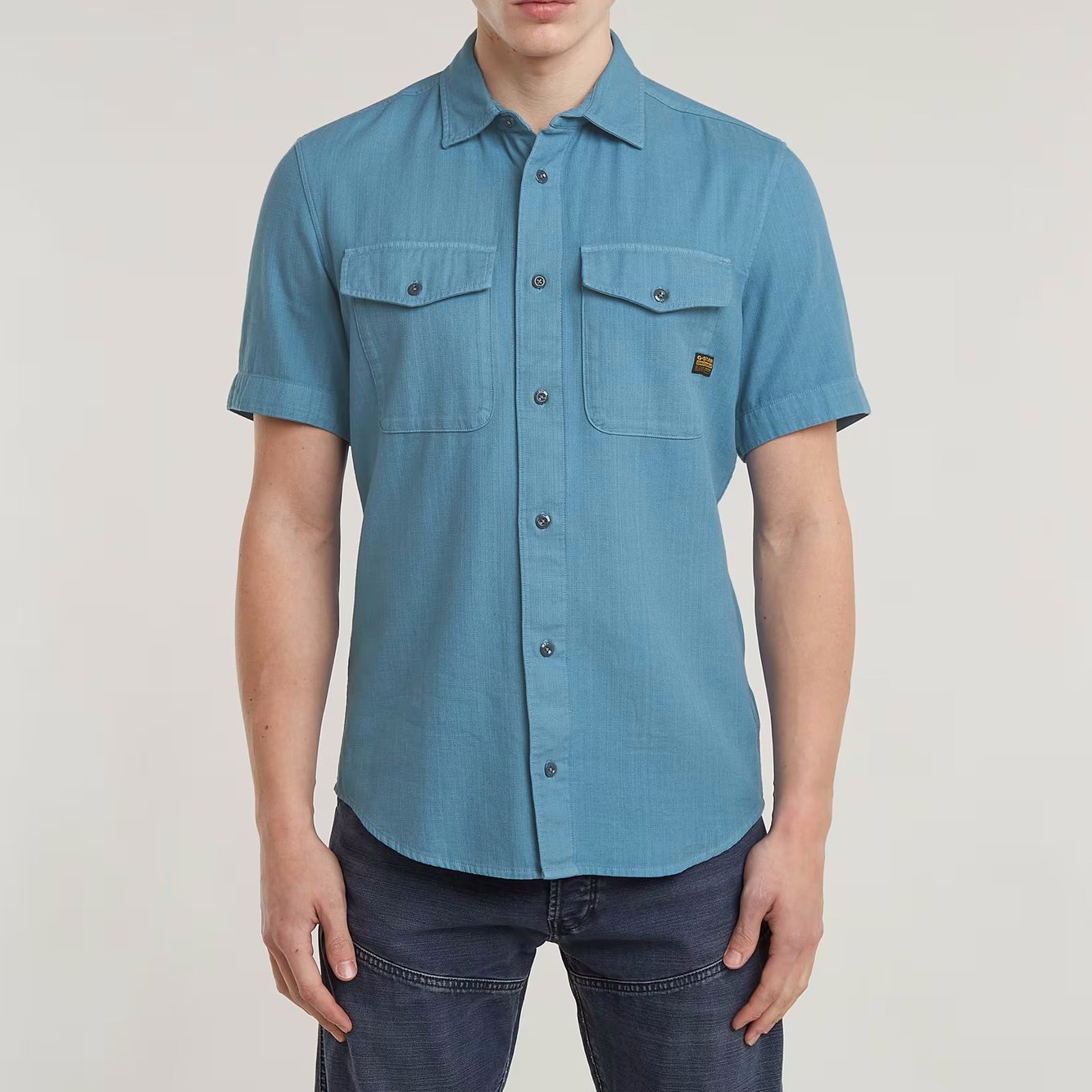 Marine Slim Shirt G-star tweedehands photo 3