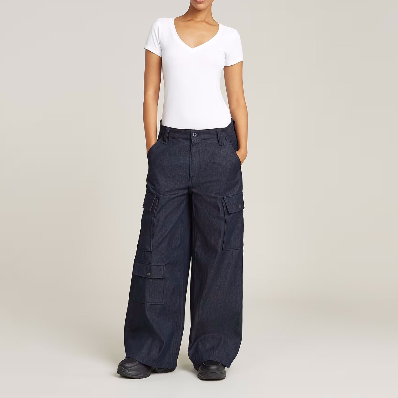 Pantalon Mega Cargo Denim G-star seconde main photo 4