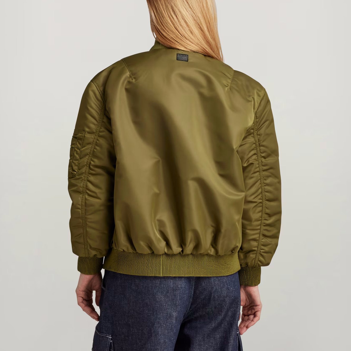 Nylon Bomber Jacke G-star Second-Hand photo 4