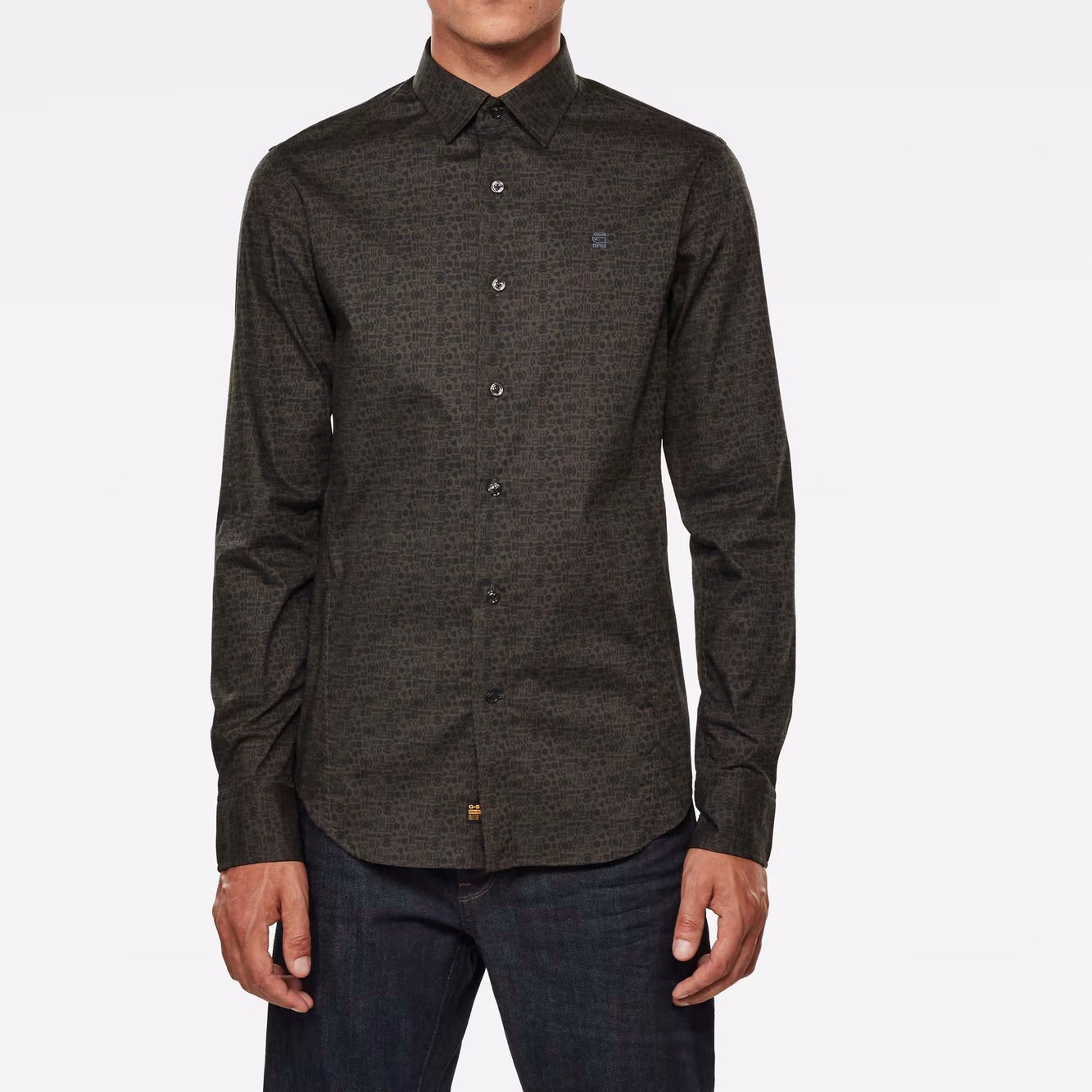 Dressed Super Slim Hemd G-star Second-Hand photo 3