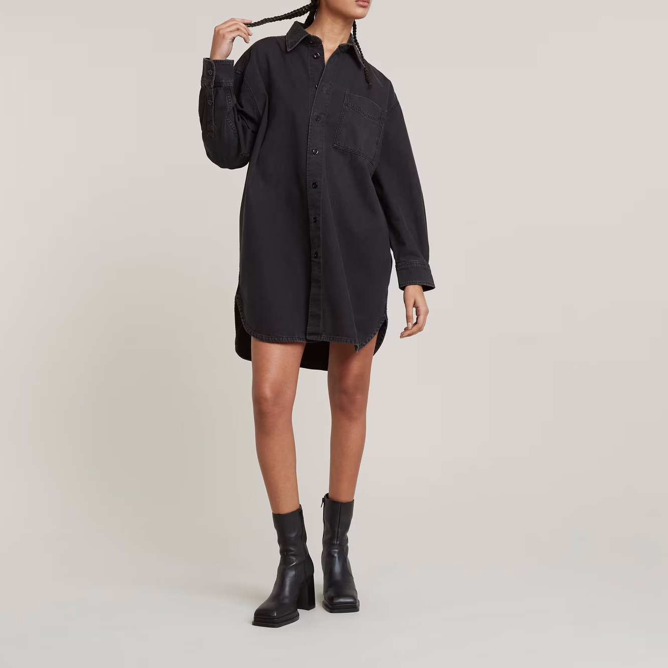 Denim Jurk Oversized G-star tweedehands photo 4