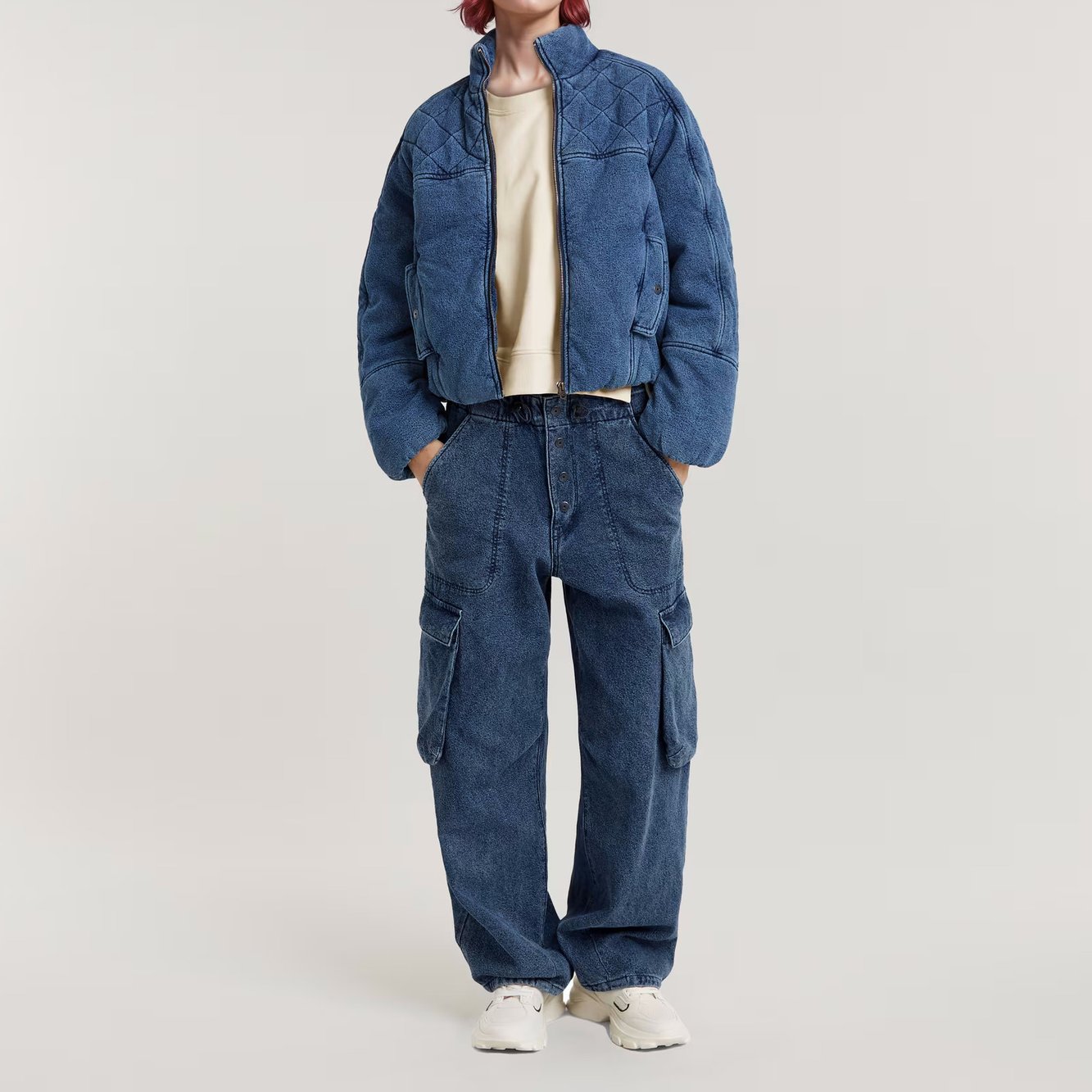 Gewatteerd Cocoon Bomberjack G-star tweedehands photo 4