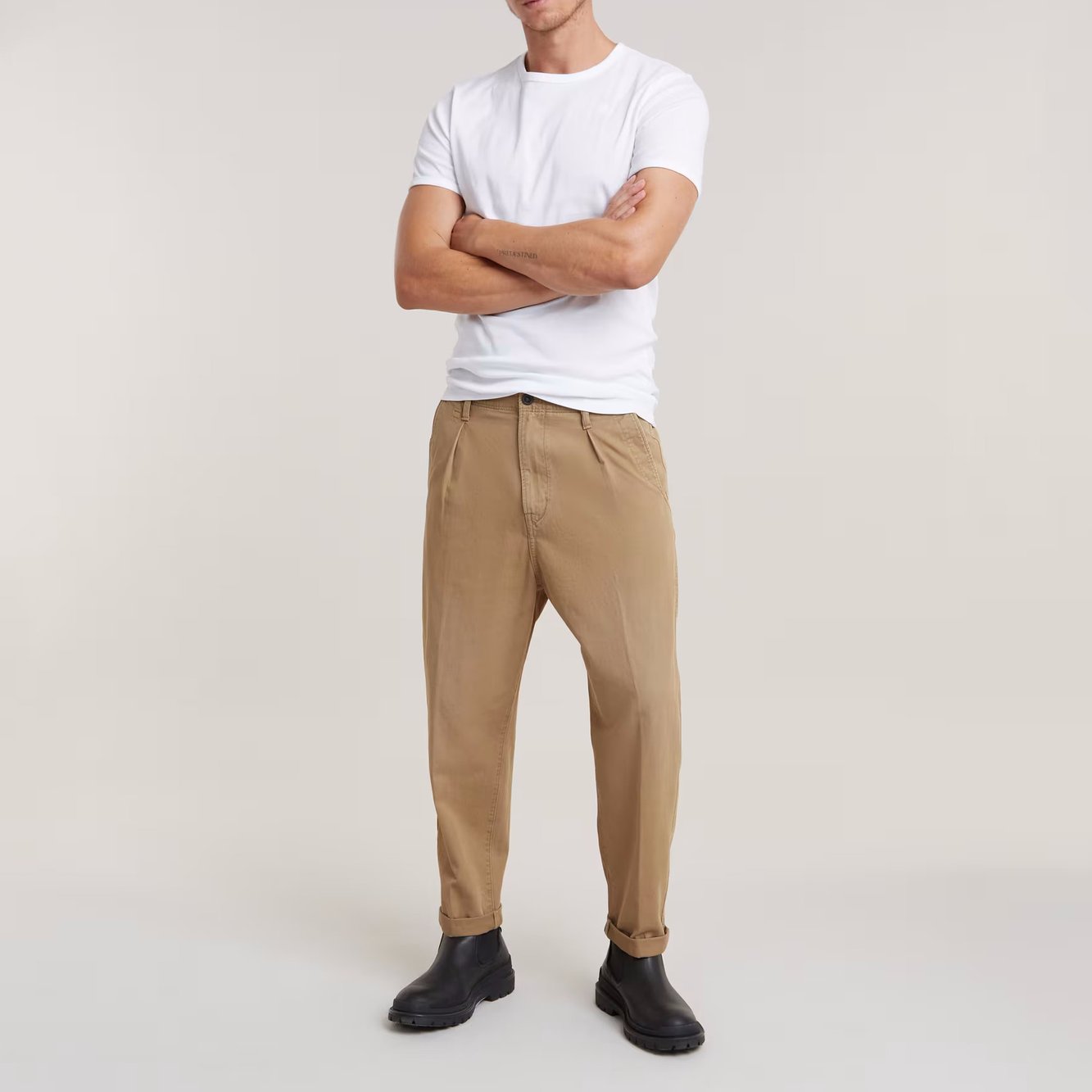 Pleated Chino Relaxed G-star Second-Hand photo 2