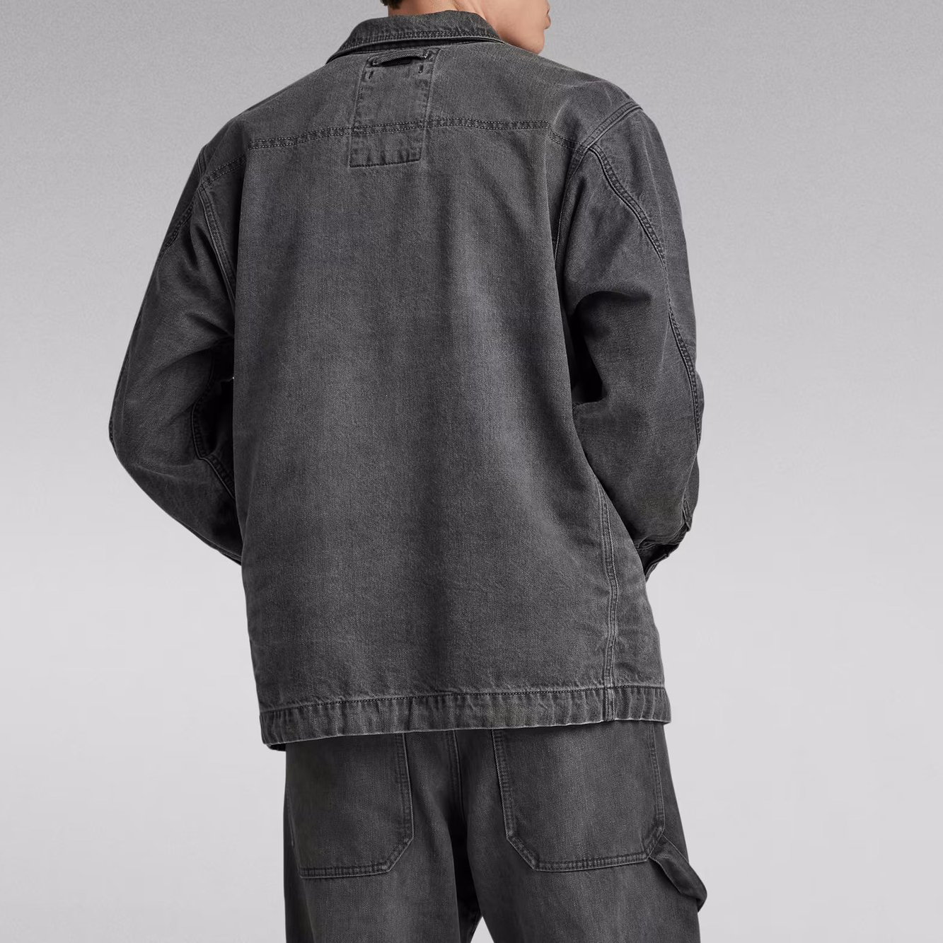 Premium Shanorak Denim Met Rits G-star tweedehands photo 2