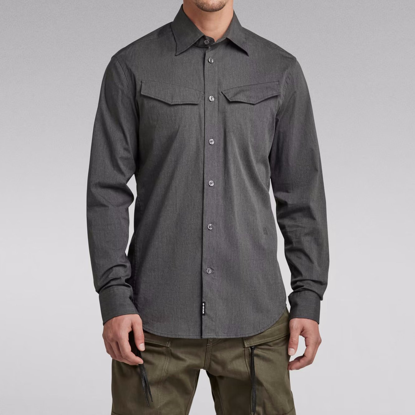Chemise Slant Pocket Slim G-star seconde main photo 3