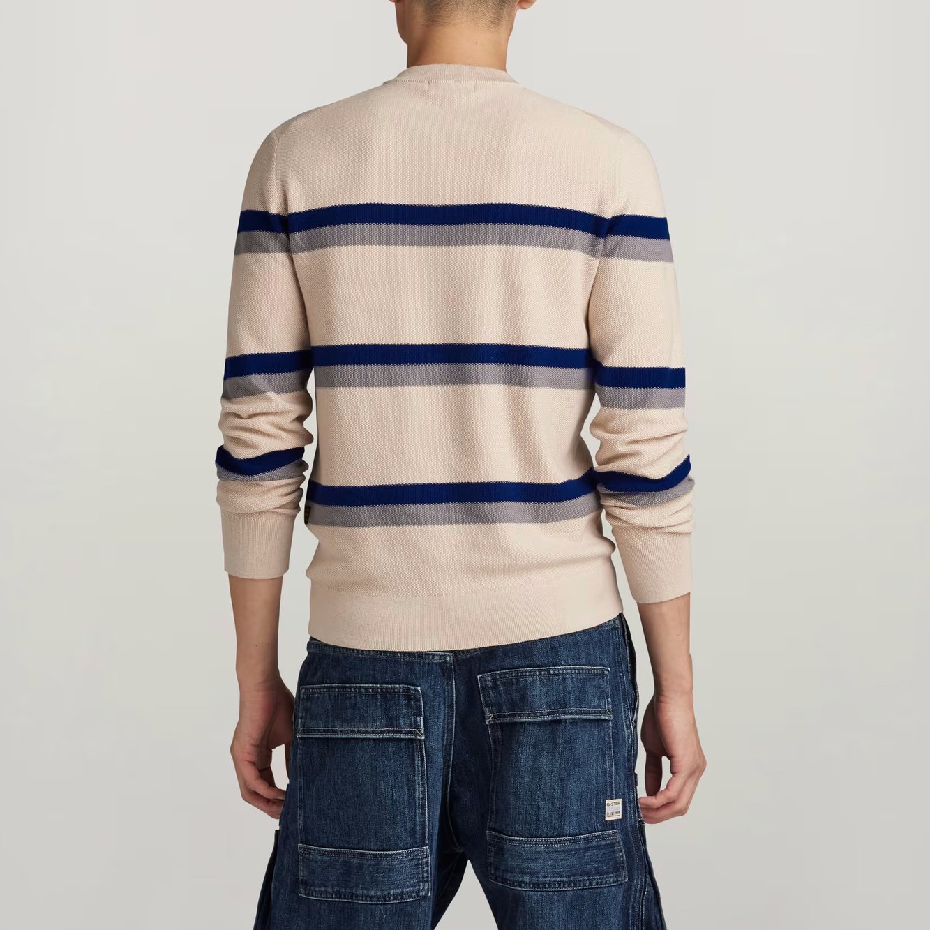Stripe Knitted Pullover G-star Second-Hand photo 4