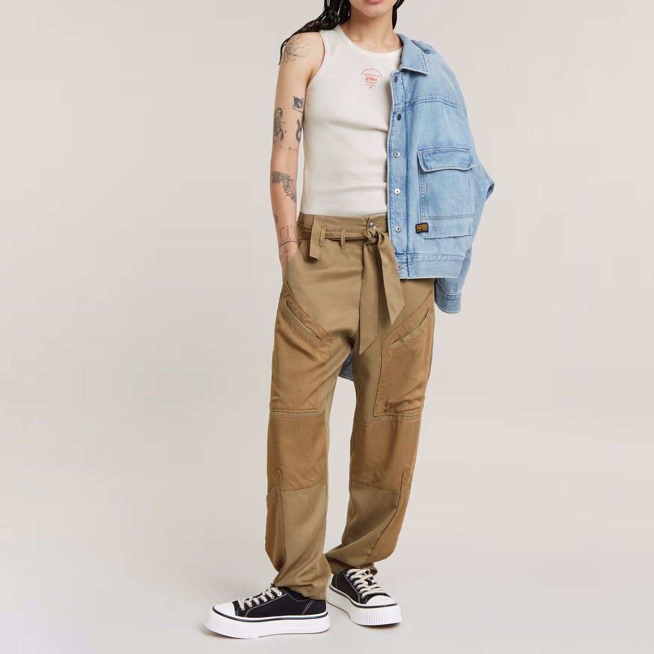 Pantalon Tone On Tone Cargo G-star seconde main photo 4