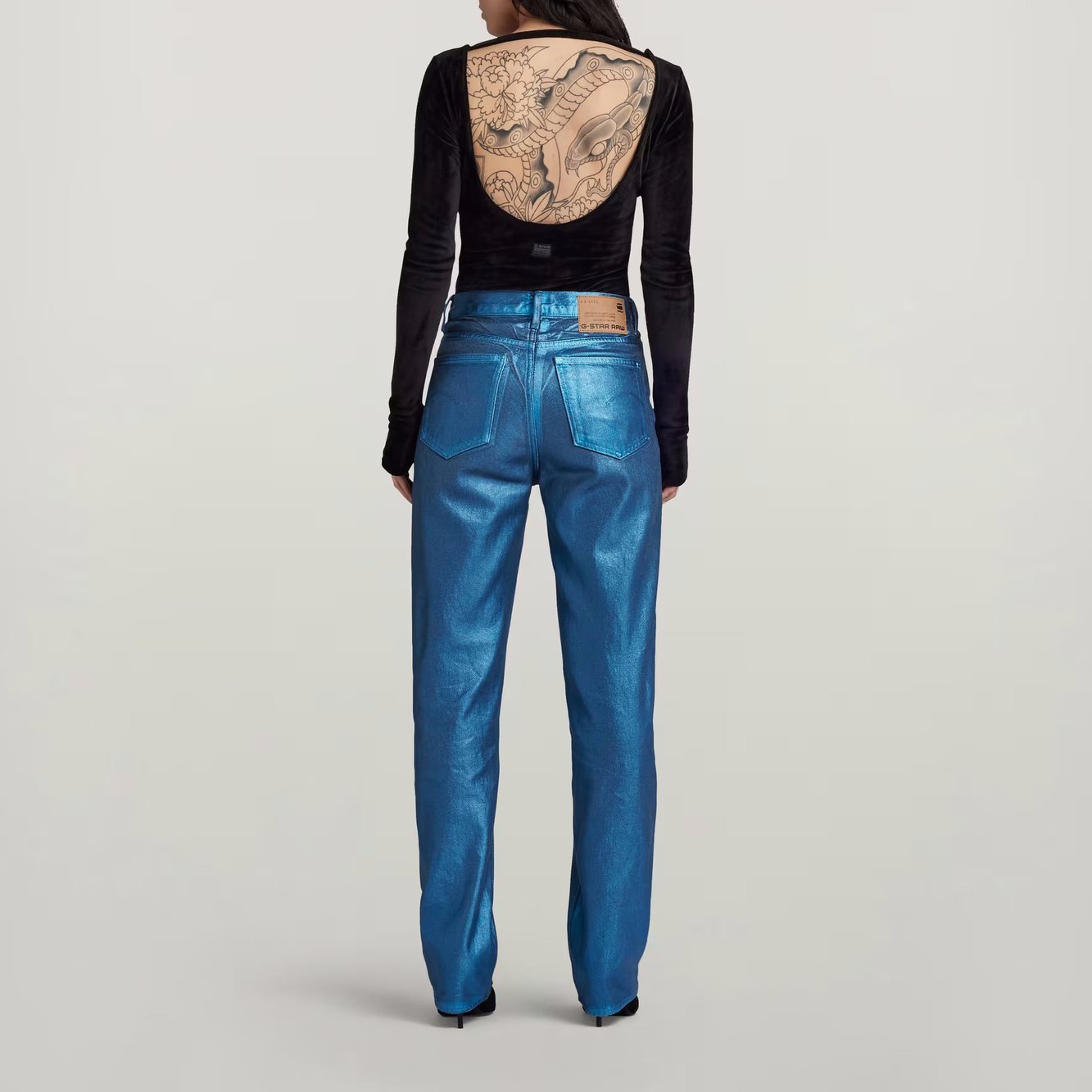 Viktoria High Straight Jeans G-star tweedehands photo 4