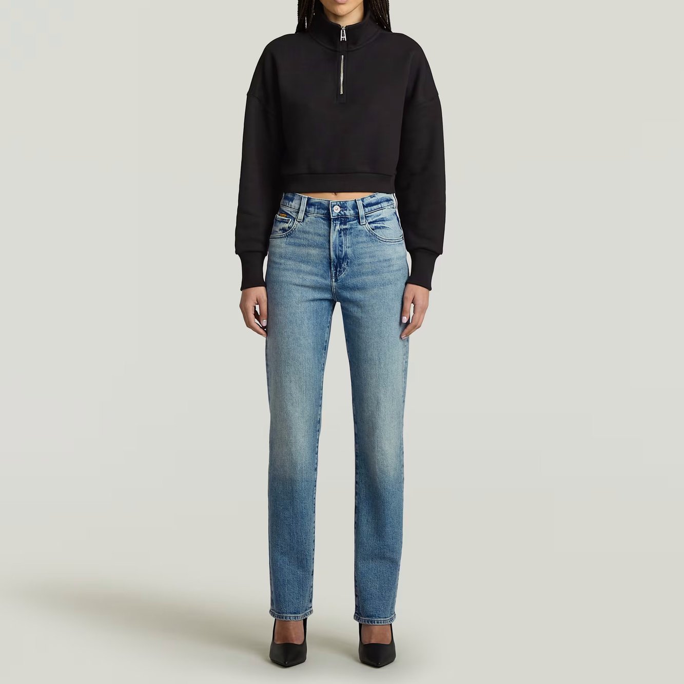 Viktoria High Straight Jeans G-star Second-Hand photo 4