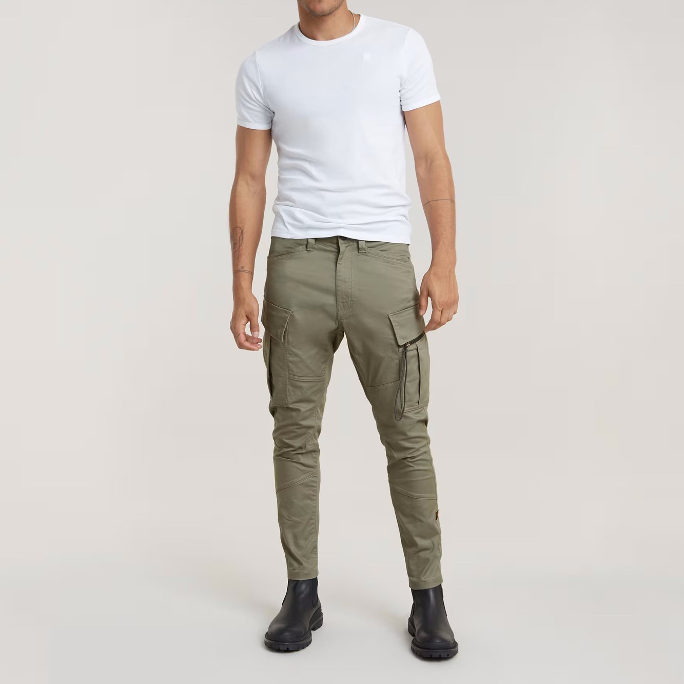 Zip Pocket 3D Skinny Cargo Broek 2.0 G-star tweedehands photo 4