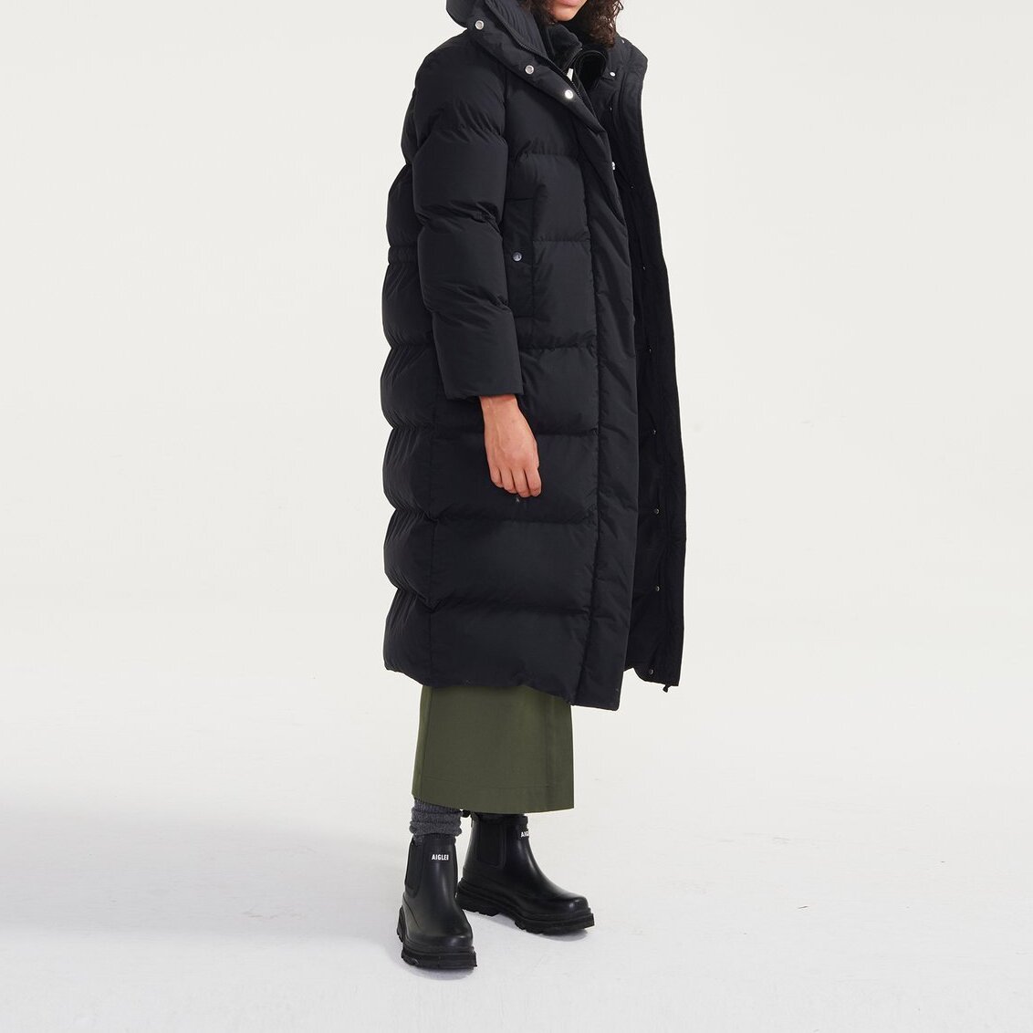 Doudoune longue waterproof Aigle seconde main photo 4